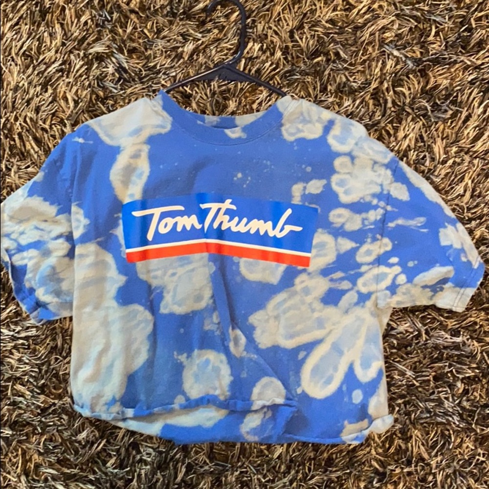 Tye dye crop top